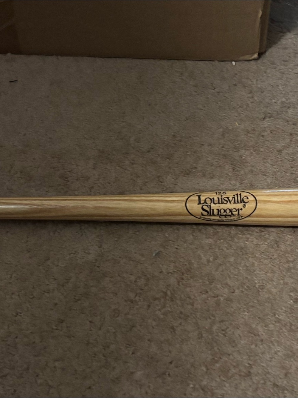 Mini Louisville Slugger Bat - Natural